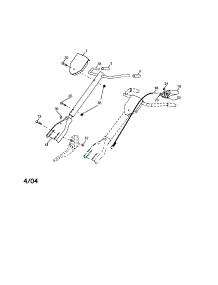 Handles parts for Craftsman Front-Tine Tiller 917291481 from AppliancePartsPros.com
