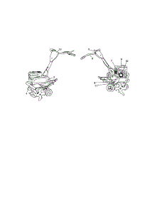 Decals parts for Craftsman Front-Tine Tiller 917291482 from AppliancePartsPros.com