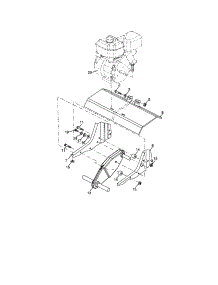 Transmission parts for Craftsman Front-Tine Tiller 917291490 from AppliancePartsPros.com
