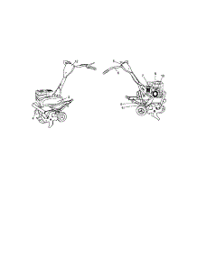 Decals parts for Craftsman Front-Tine Tiller 917291490 from AppliancePartsPros.com