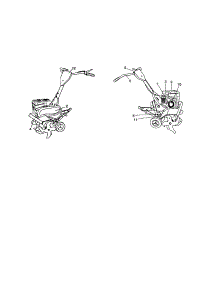 Decals parts for Craftsman Front-Tine Tiller 917291491 from AppliancePartsPros.com