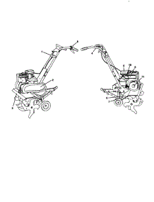 Decals parts for Craftsman Front-Tine Tiller 917292000 from AppliancePartsPros.com