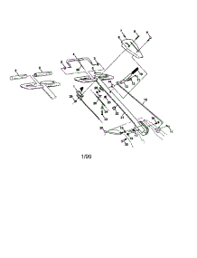 Handles parts for Craftsman Rear-Tine Tiller 917292040 from AppliancePartsPros.com