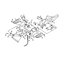 Tine Shield parts for Craftsman Rear-Tine Tiller 917292040 from AppliancePartsPros.com