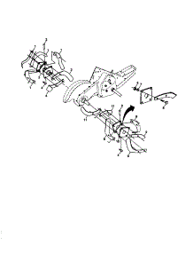 Tine Assembly parts for Craftsman Rear-Tine Tiller 917292040 from AppliancePartsPros.com