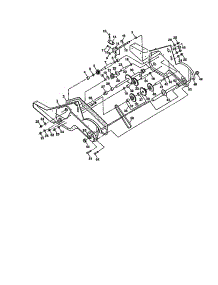 Transmission parts for Craftsman Rear-Tine Tiller 917292041 from AppliancePartsPros.com