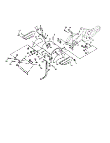 Tine Shield parts for Craftsman Rear-Tine Tiller 917292041 from AppliancePartsPros.com