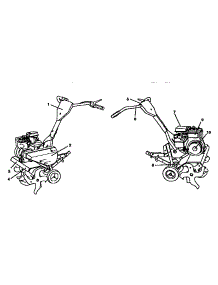 Decals parts for Craftsman Front-Tine Tiller 917292300 from AppliancePartsPros.com