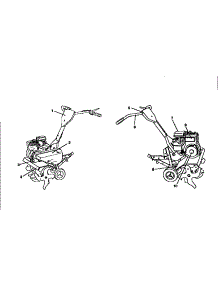 Decals parts for Craftsman Front-Tine Tiller 917292360 from AppliancePartsPros.com