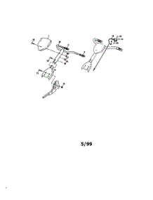 Handles parts for Craftsman Front-Tine Tiller 917292391 from AppliancePartsPros.com