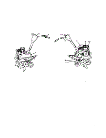 Decals parts for Craftsman Front-Tine Tiller 917292394 from AppliancePartsPros.com