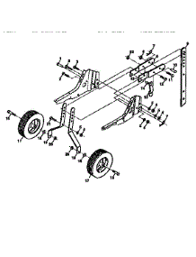 Wheel And Depth Stake Assembly parts for Craftsman Front-Tine Tiller 917292401 from AppliancePartsPros.com
