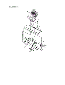 Transmission parts for Craftsman Front-Tine Tiller 917292403 from AppliancePartsPros.com