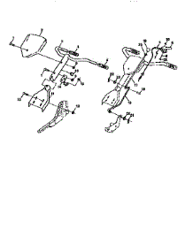 Handle Assembly parts for Craftsman Front-Tine Tiller 917292450 from AppliancePartsPros.com