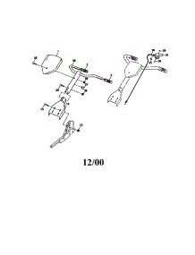 Handles parts for Craftsman Front-Tine Tiller 917292480 from AppliancePartsPros.com