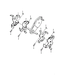 Tine parts for Craftsman Front-Tine Tiller 917292480 from AppliancePartsPros.com