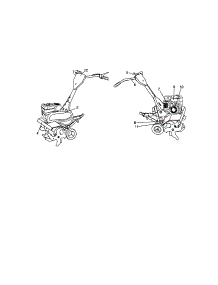 Decals parts for Craftsman Front-Tine Tiller 917292481 from AppliancePartsPros.com