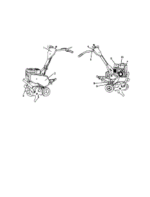 Decals parts for Craftsman Front-Tine Tiller 917292490 from AppliancePartsPros.com