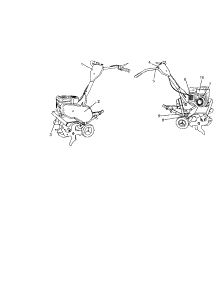 Decals parts for Craftsman Front-Tine Tiller 917292492 from AppliancePartsPros.com