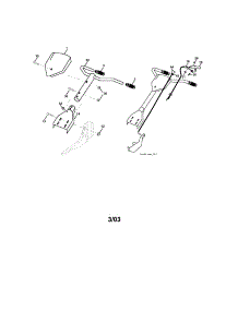 Handles parts for Craftsman Front-Tine Tiller 917292493 from AppliancePartsPros.com
