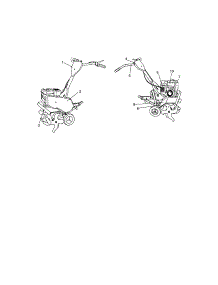 Decals parts for Craftsman Front-Tine Tiller 917292493 from AppliancePartsPros.com