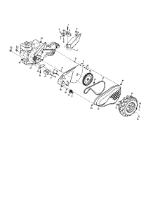 Mainframe, Left Side parts for Craftsman Rear-Tine Tiller 917292860 from AppliancePartsPros.com
