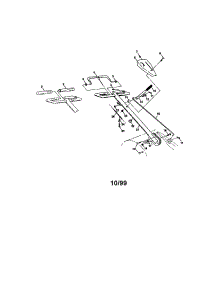 Handles parts for Craftsman Rear-Tine Tiller 917293180 from AppliancePartsPros.com