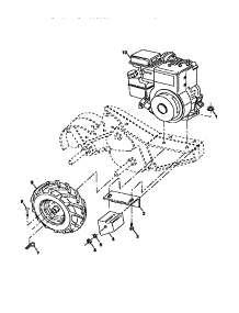 Mainframe, Right Side parts for Craftsman Rear-Tine Tiller 917293200 from AppliancePartsPros.com