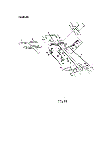 Handles parts for Craftsman Rear-Tine Tiller 917293203 from AppliancePartsPros.com