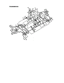 Transmission parts for Craftsman Rear-Tine Tiller 917293203 from AppliancePartsPros.com