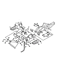 Tine Shield parts for Craftsman Rear-Tine Tiller 917293300 from AppliancePartsPros.com