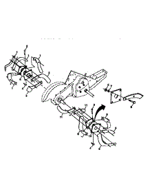 Tine Assembly parts for Craftsman Rear-Tine Tiller 917293300 from AppliancePartsPros.com