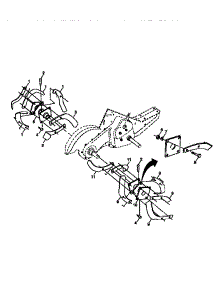 Tine Assembly parts for Craftsman Rear-Tine Tiller 917293301 from AppliancePartsPros.com