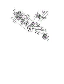 Mainframe, Left Side parts for Craftsman Rear-Tine Tiller 917293302 from AppliancePartsPros.com