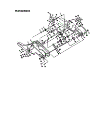 Transmission parts for Craftsman Rear-Tine Tiller 917293311 from AppliancePartsPros.com