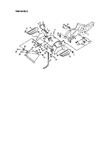 Tine Shield parts for Craftsman Rear-Tine Tiller 917293311 from AppliancePartsPros.com