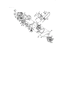 Mainframe, Left Side parts for Craftsman Rear-Tine Tiller 917293320 from AppliancePartsPros.com