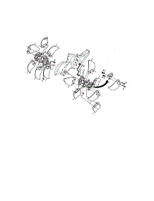 Tine Assembly parts for Craftsman Rear-Tine Tiller 917293320 from AppliancePartsPros.com