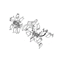 Tine Assembly parts for Craftsman Rear-Tine Tiller 917293321 from AppliancePartsPros.com
