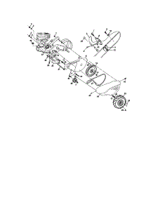 Mainframe, Left Side parts for Craftsman Rear-Tine Tiller 917293483 from AppliancePartsPros.com