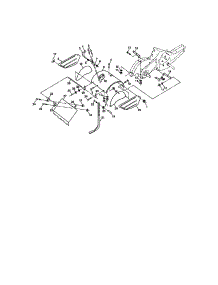 Tine Shield parts for Craftsman Rear-Tine Tiller 917293484 from AppliancePartsPros.com