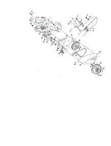 Mainframe, Left Side parts for Craftsman Rear-Tine Tiller 917293491 from AppliancePartsPros.com