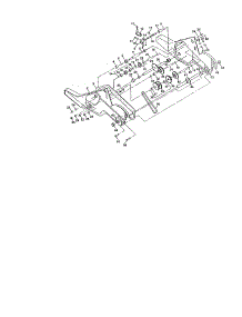 Transmission parts for Craftsman Rear-Tine Tiller 917293492 from AppliancePartsPros.com