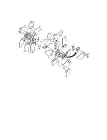 Tine Assembly parts for Craftsman Rear-Tine Tiller 917293493 from AppliancePartsPros.com