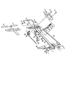 Handles parts for Craftsman Rear-Tine Tiller 917293560 from AppliancePartsPros.com