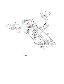 Handles parts for Craftsman Rear-Tine Tiller 917293583 from AppliancePartsPros.com
