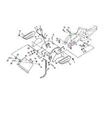 Tine Shield parts for Craftsman Rear-Tine Tiller 917293583 from AppliancePartsPros.com