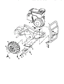 Mainframe, Right Side parts for Craftsman Rear-Tine Tiller 917293650 from AppliancePartsPros.com