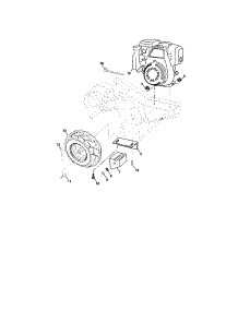 Mainframe, Right Side parts for Craftsman Rear-Tine Tiller 917294250 from AppliancePartsPros.com