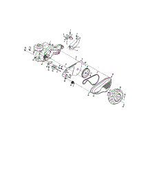 Mainframe, Left Side parts for Craftsman Rear-Tine Tiller 917294270 from AppliancePartsPros.com